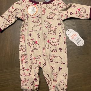 Long sleeve onesie with Footies